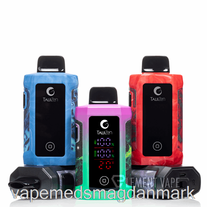 Vape Uden Nikotin Ijoy Taijizen Judo 24000 Engangs Vandmelon Tygge